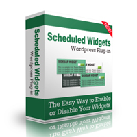 scheduled widgets wordpress plugin