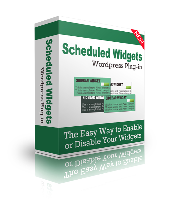 scheduled widgets wordpress plugin