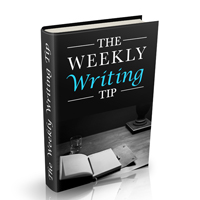 weekly writing tips
