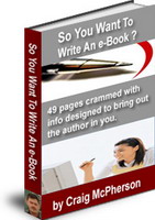 you want write ebook