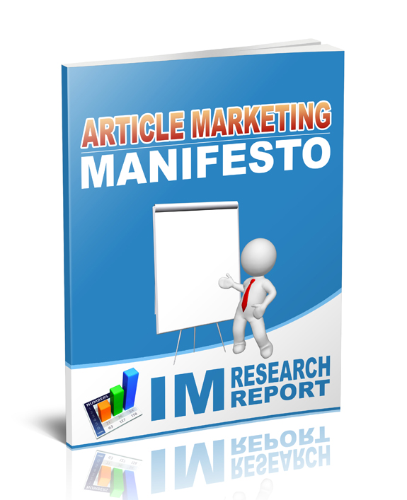 article marketing manifesto