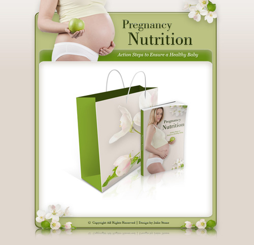 pregnancy nutrition graphics pack