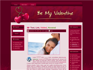 cherry love html wordpress theme