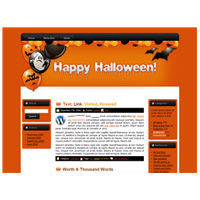 halloween site template two