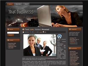 business web template one