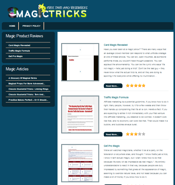 magic tricks review site