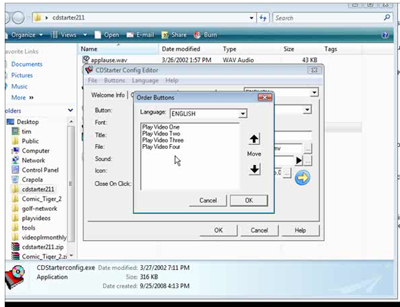 create auto play dvd menus