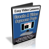 create video squeeze page