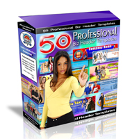 fifty professional biz header templates set four