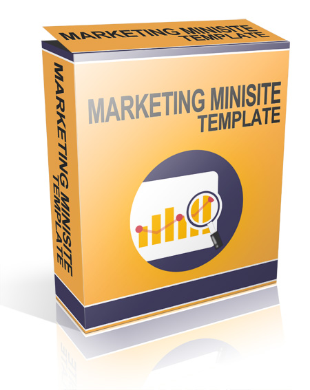 marketing minisite template