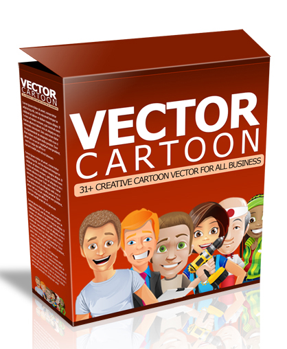 vector cartoon package