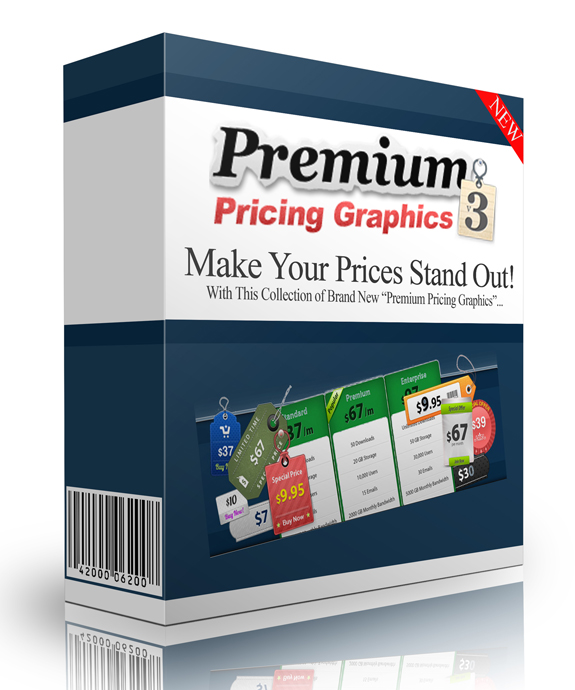 premium pricing graphics version three