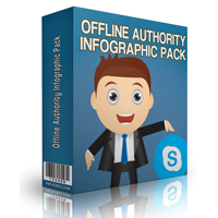 offline authority infographic pack