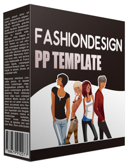 fashion design multipurpose powerpoint template