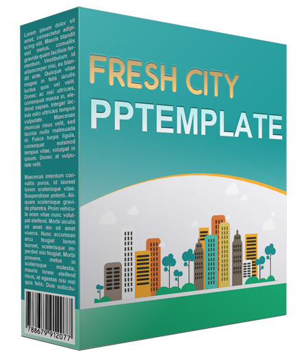 fresh city multipurpose powerpoint template