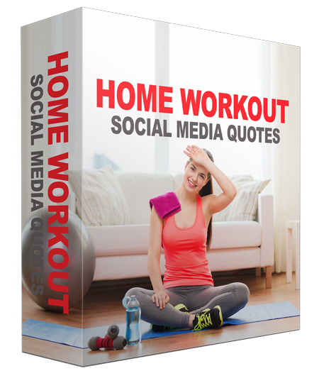 home workout fitness social quotes