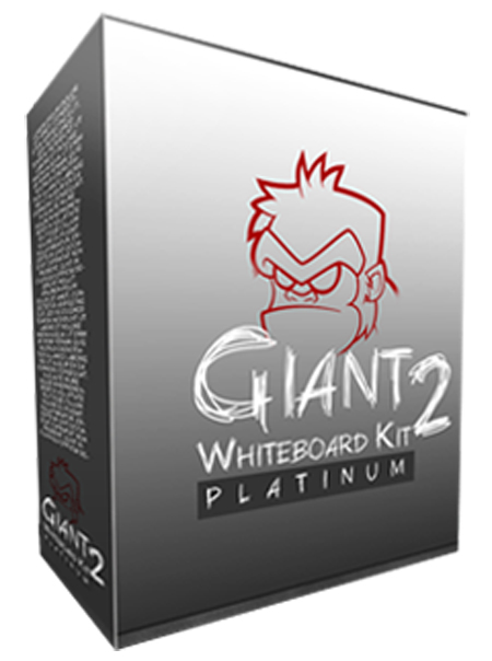 giant whiteboard kit v2 platinum