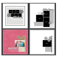 scrapbook template collection