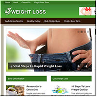 weight loss plr niche blog