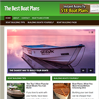boat plans plr wordpress blog