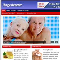 shingles remedy plr niche blog