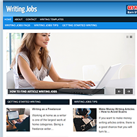 writing jobs niche plr website