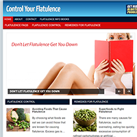 flatulence control plr website