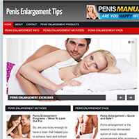 penis enlargement niche plr website