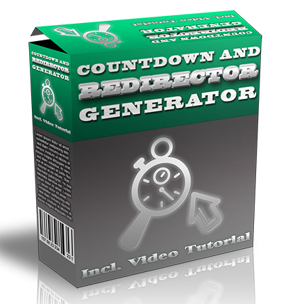 countdown redirector generator