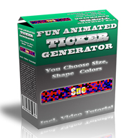 fun animated ticket generator