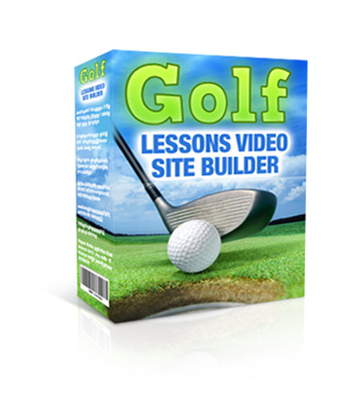 golf lesson video site builder