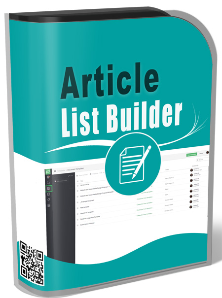 article list builder