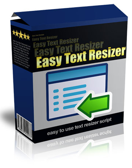 easy text resizer