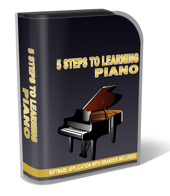 five steps learning piano