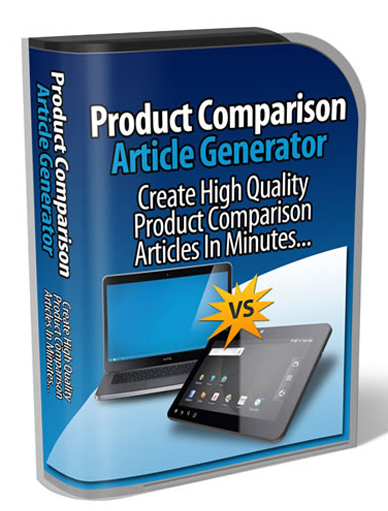 product comparison article generator