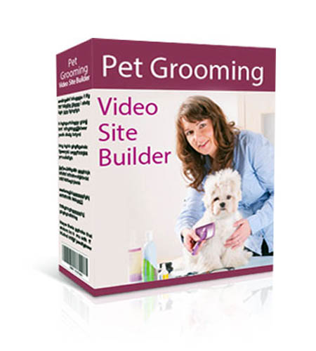 pet grooming video site builder