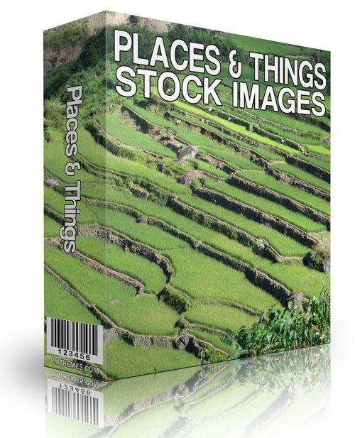 places things stock images