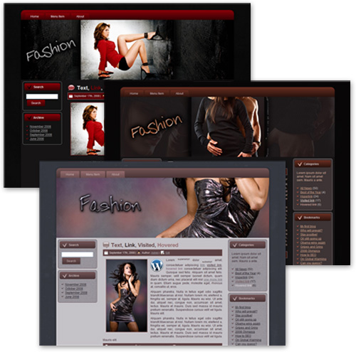 fashion theme wordpress blogger one