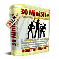thirty minisite power hot niche templates