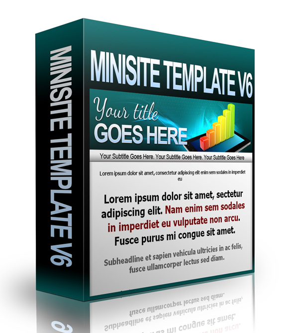 minisite template v6
