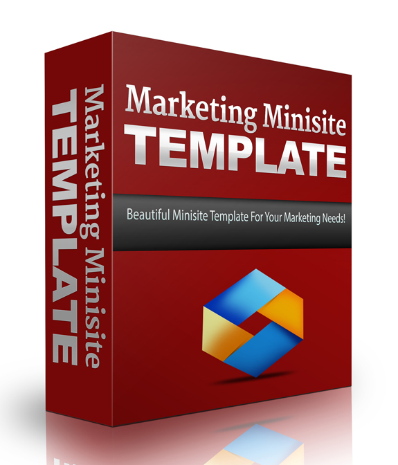 marketing minisite template three