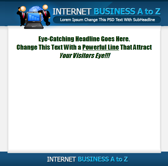 internet business template