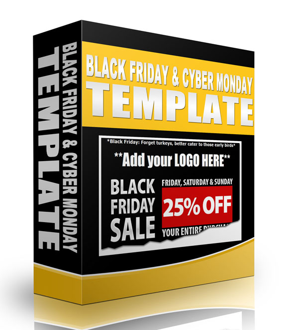 black friday cyber monday templates