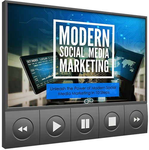 modern social media marketing video