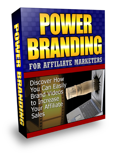 power branding affiliate marketers