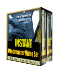 instant webmaster video set