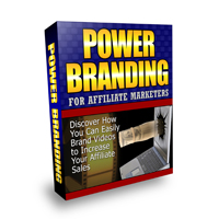 power branding affiliate marketers