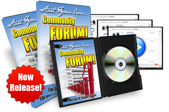 start your own community forum