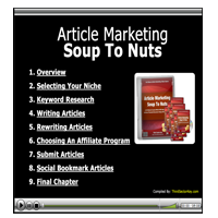 article marketing soup nuts