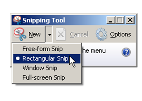 take screen captures windows